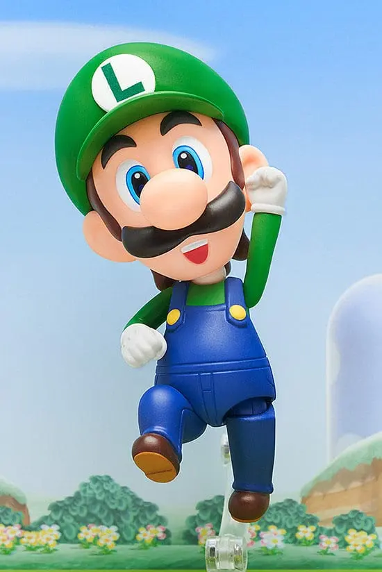 Super Mario Bros. Nendoroid Actionfigur Luigi (4th-run) 10 cm termékfotó