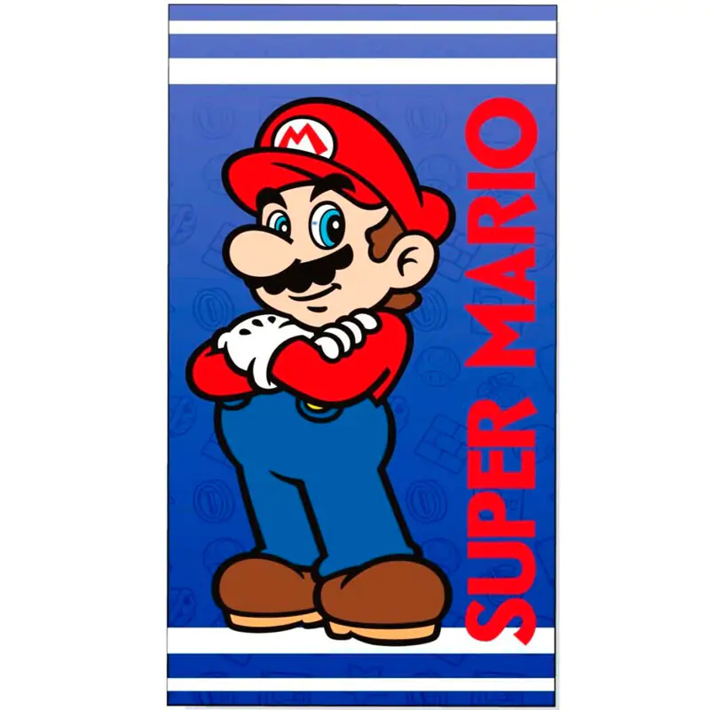 Super Mario Bros Baumwolle Strandtuch termékfotó