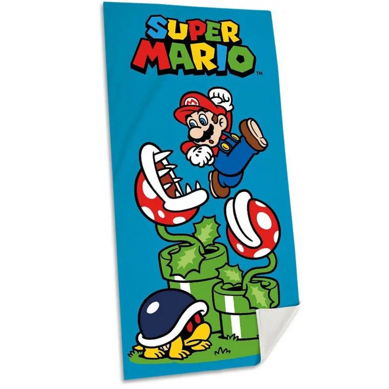 Super Mario Bros Baumwolle Strandtuch Produktfoto