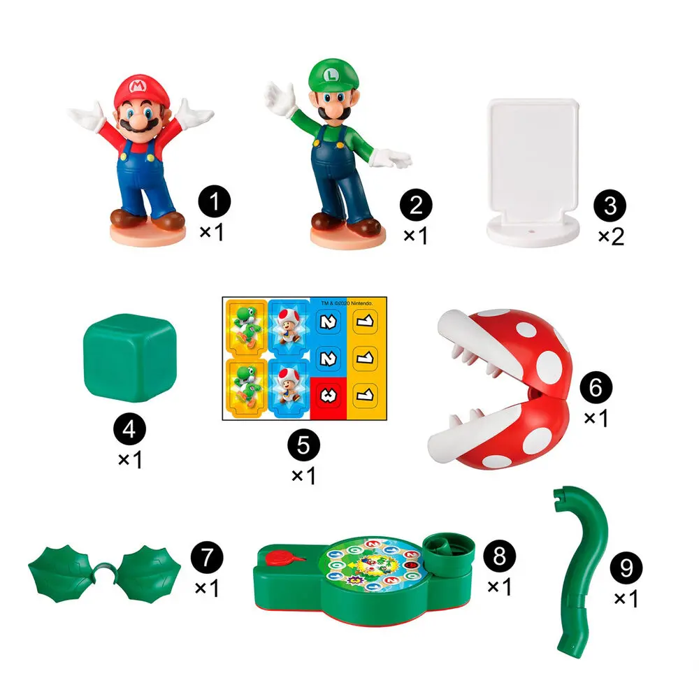 Super Mario Bros Piranha Plant Spielset Produktfoto