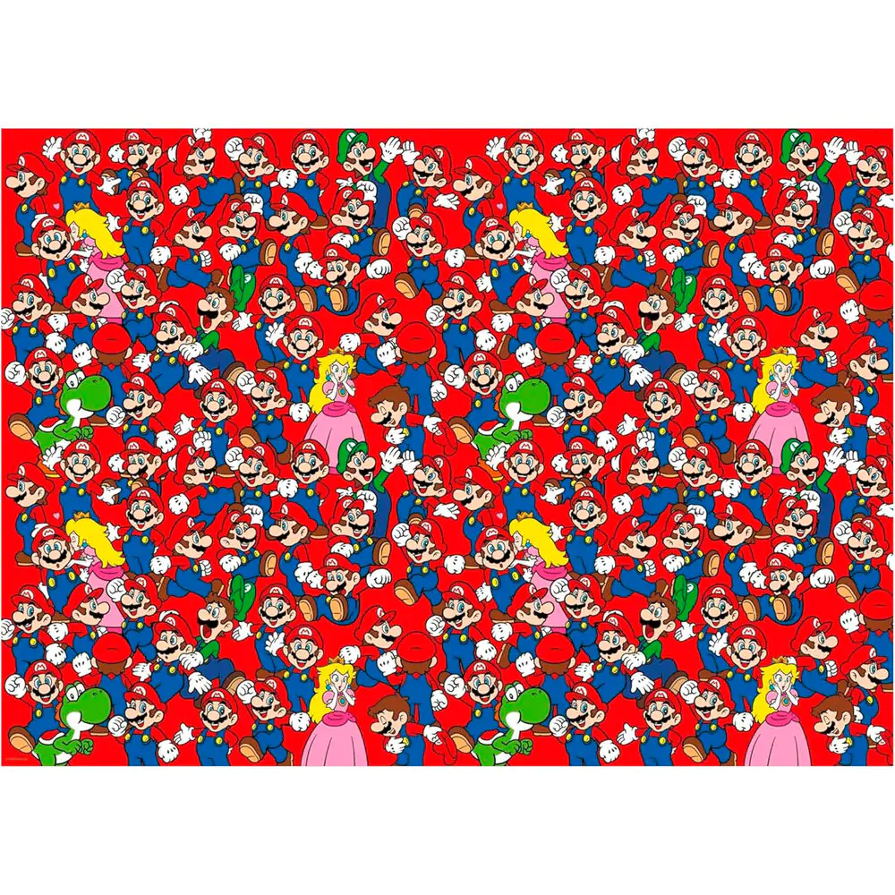 Super Mario Bros Puzzle 1000 Teile Produktfoto