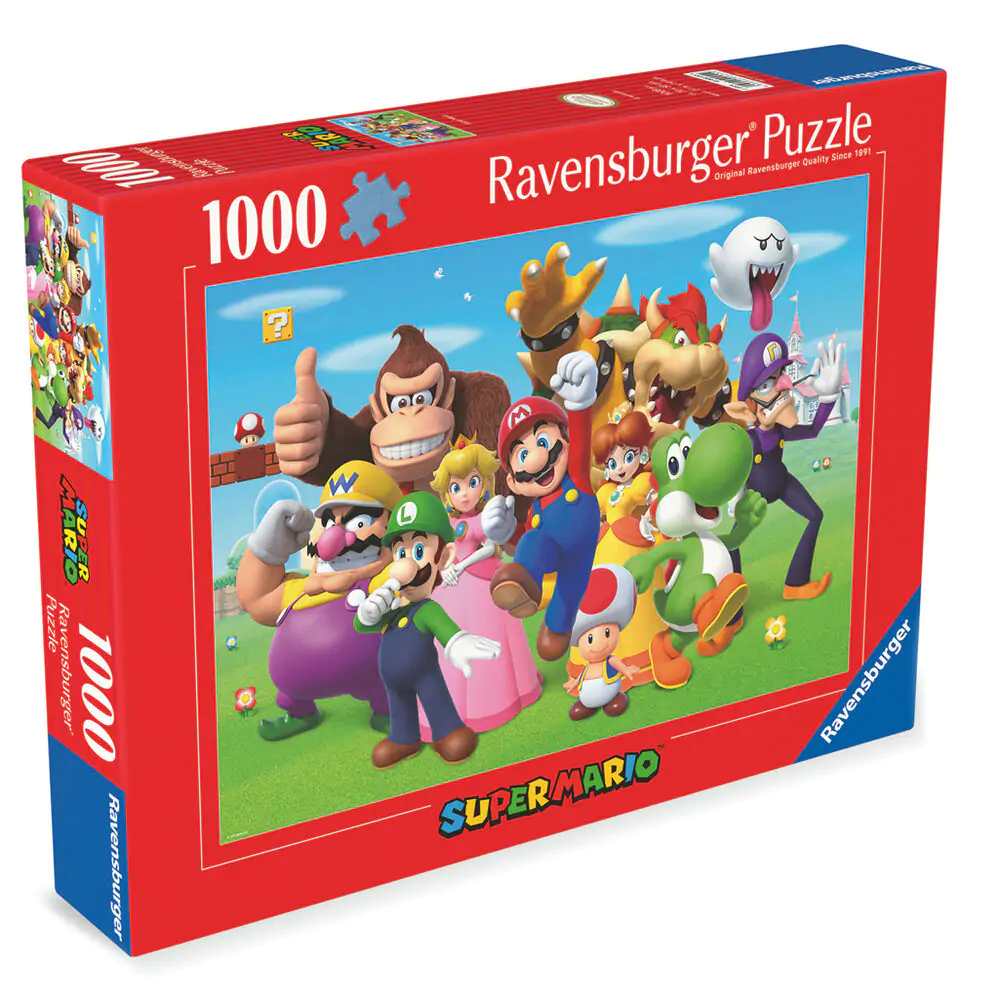 Super Mario Bros Puzzle 1000 Teile Produktfoto
