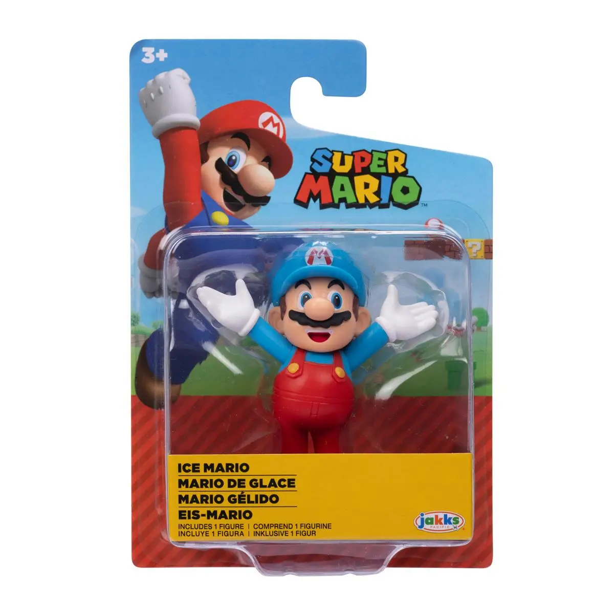 Super Mario Bros serie 35 Ice Mario Figur 6cm Produktfoto