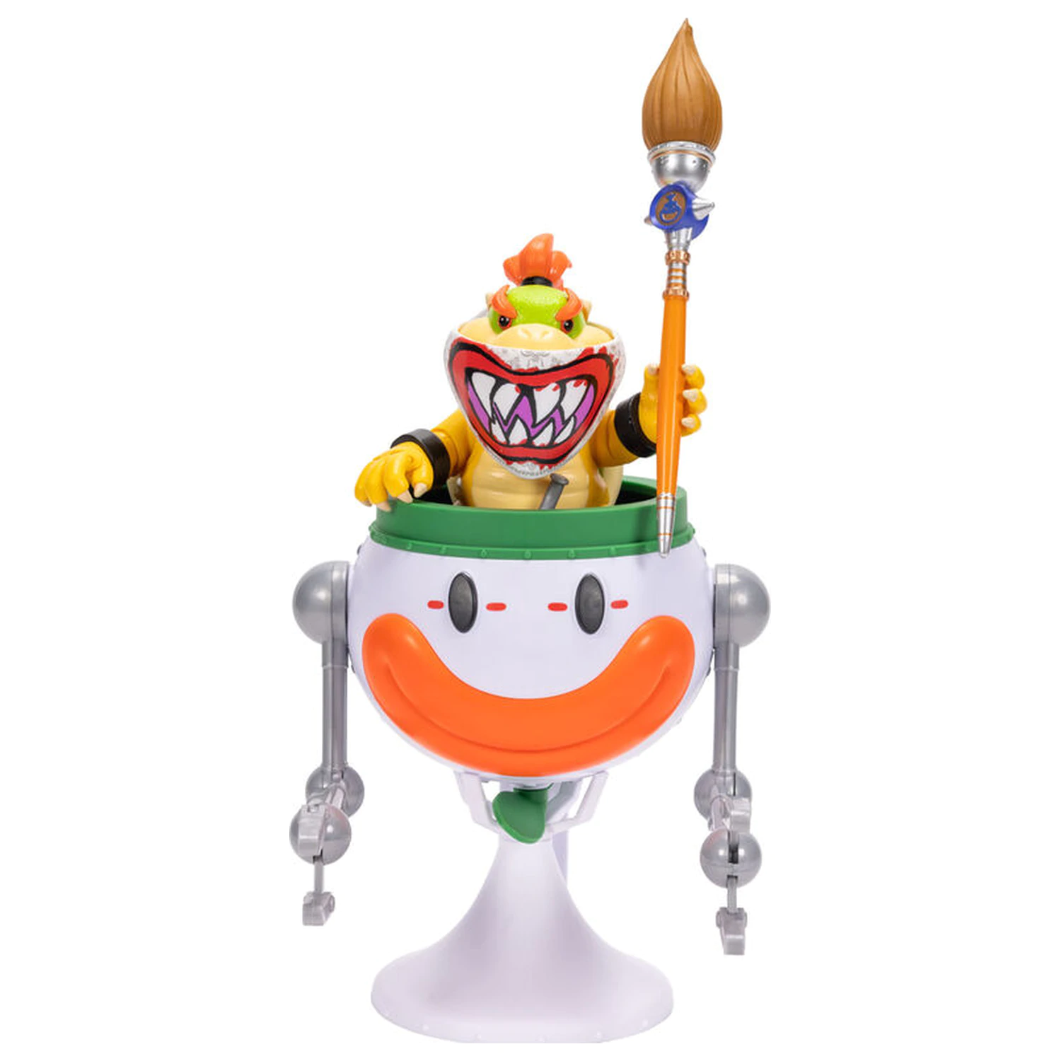 Super Mario Bros - Super Mario Galaxy Movie Bowser Jr. Clown Car Figur Produktfoto
