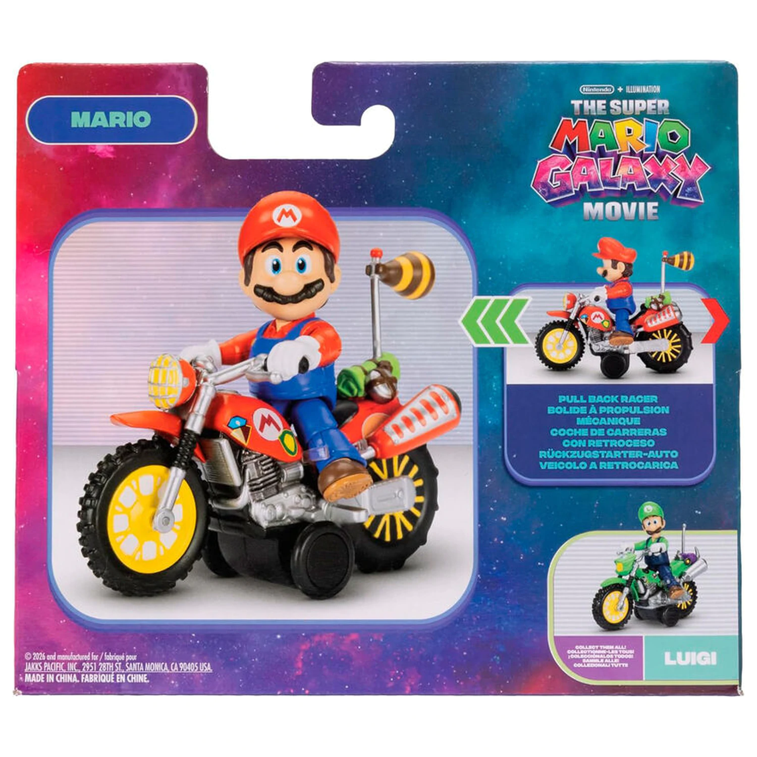 Super Mario Figur und Motorrad Spielzeug - Mario Produktfoto