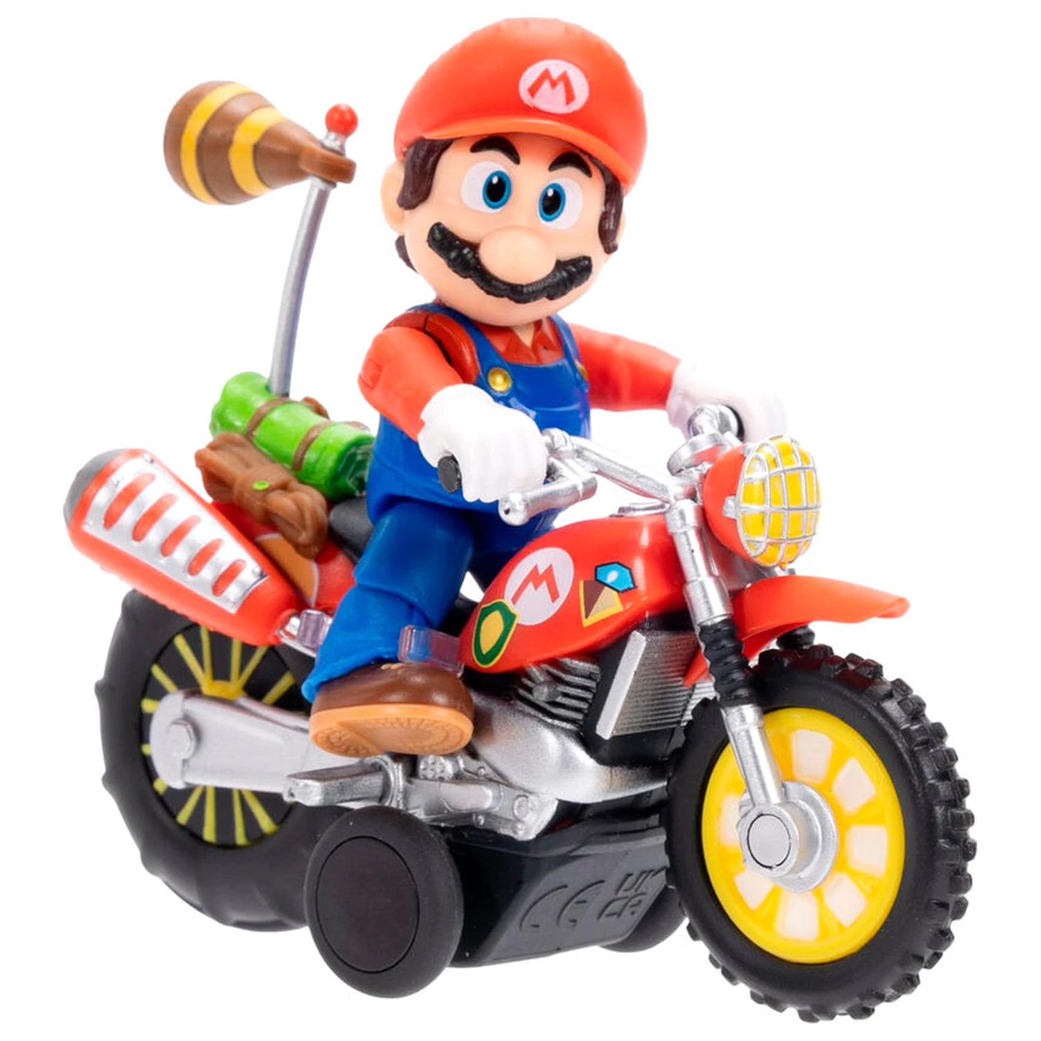 Super Mario Figur und Motorrad Spielzeug - Mario Produktfoto