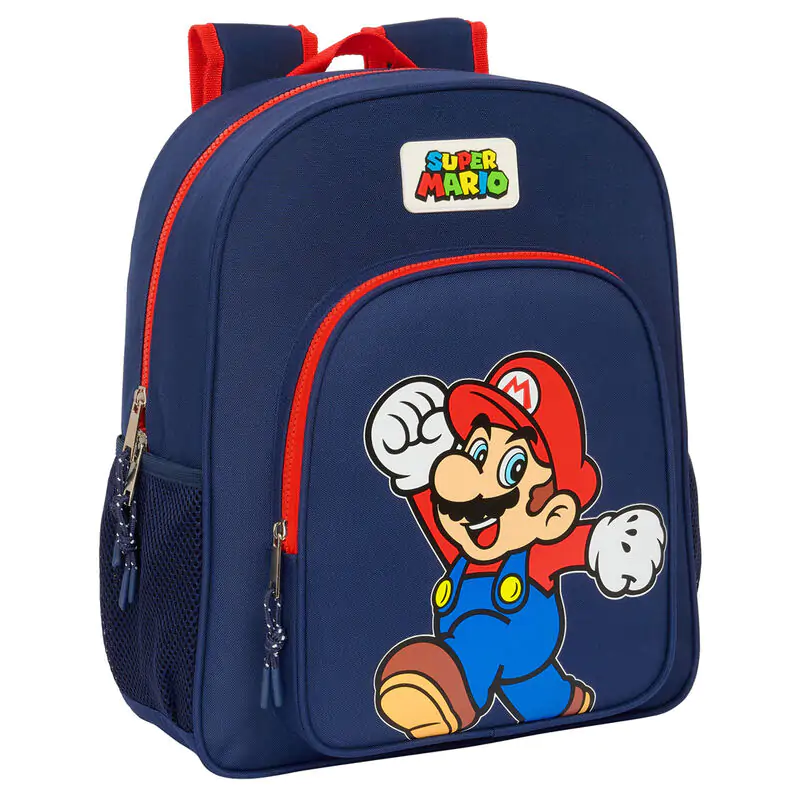 Super Mario Bros Anpassungsfähig Rucksack 38cm termékfotó