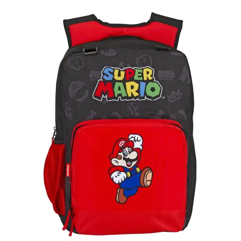 Super Mario Bros Anpassungsfähig Rucksack 43cm Produktfoto