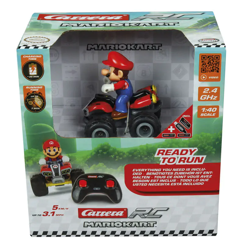 Super Mario Bros Fernbedienung Quad Produktfoto
