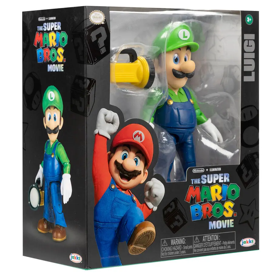 Der Super Mario Bros. Film Actionfigur Luigi 13 cm termékfotó