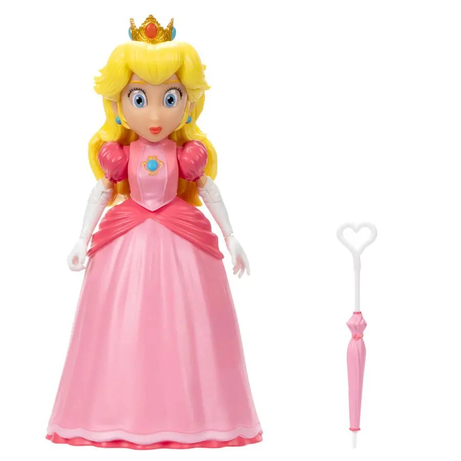 Der Super Mario Bros. Film Actionfigur Peach 13 cm Produktfoto