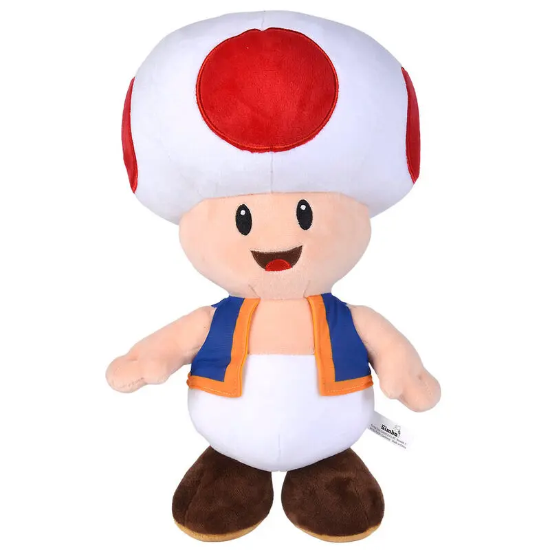 Super Mario Bros Toad Plüschfigur 40cm termékfotó