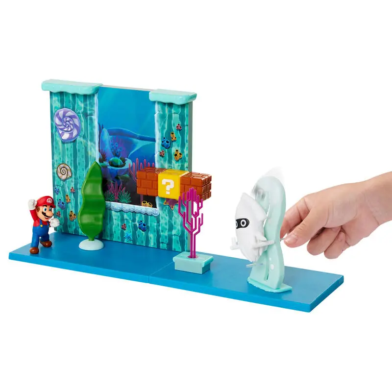 World of Nintendo Super Mario Spielset Unterwasserwelt Produktfoto