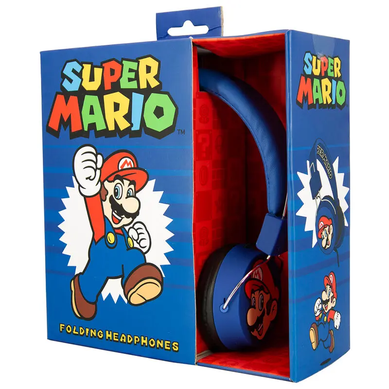 Super Mario Bros universal Kopfhörer Produktfoto