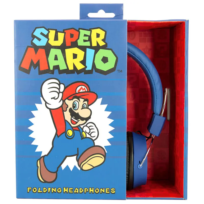 Super Mario Bros universal Kopfhörer Produktfoto