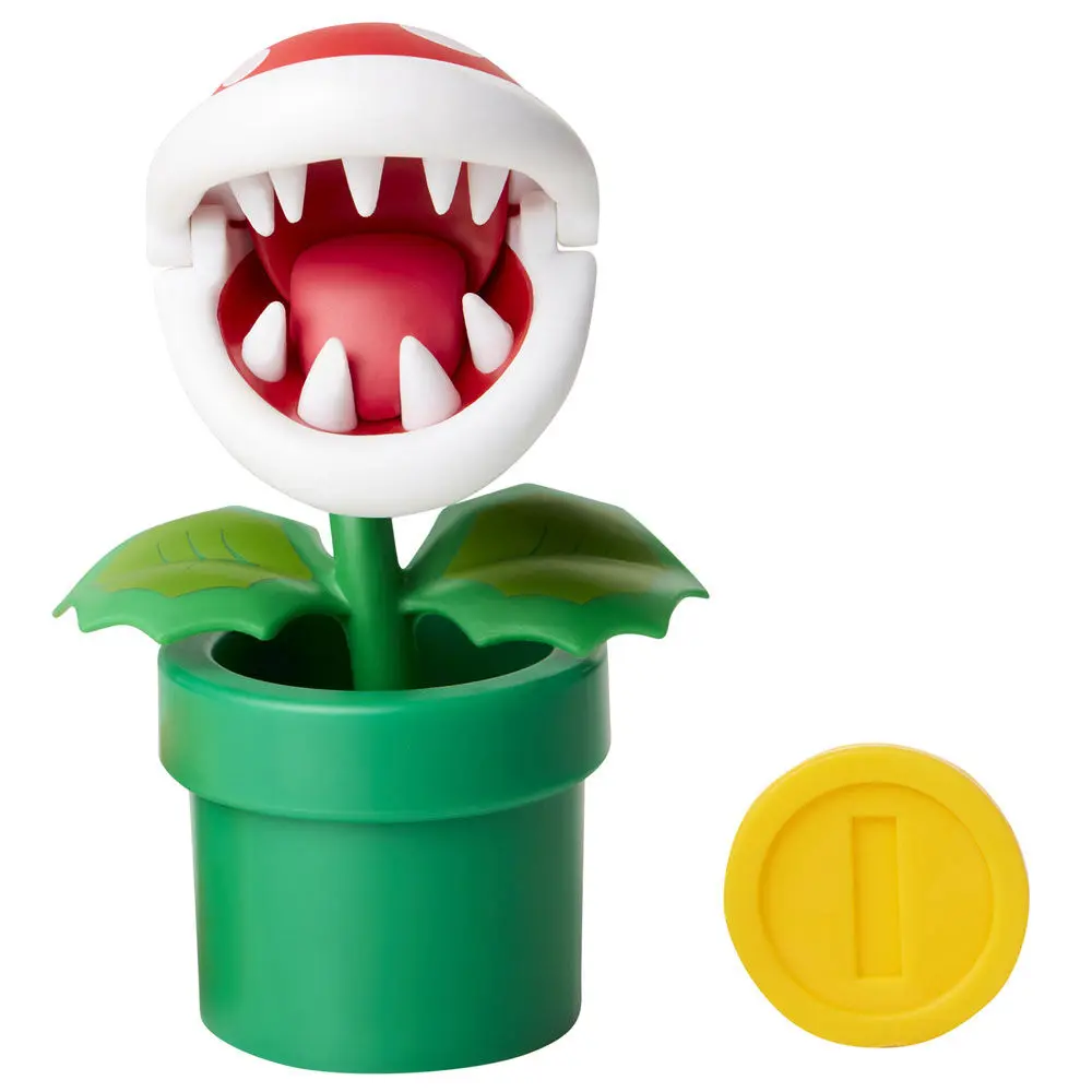 Super Mario Bros Wave 29 Piranha Plant Figur 10cm Produktfoto