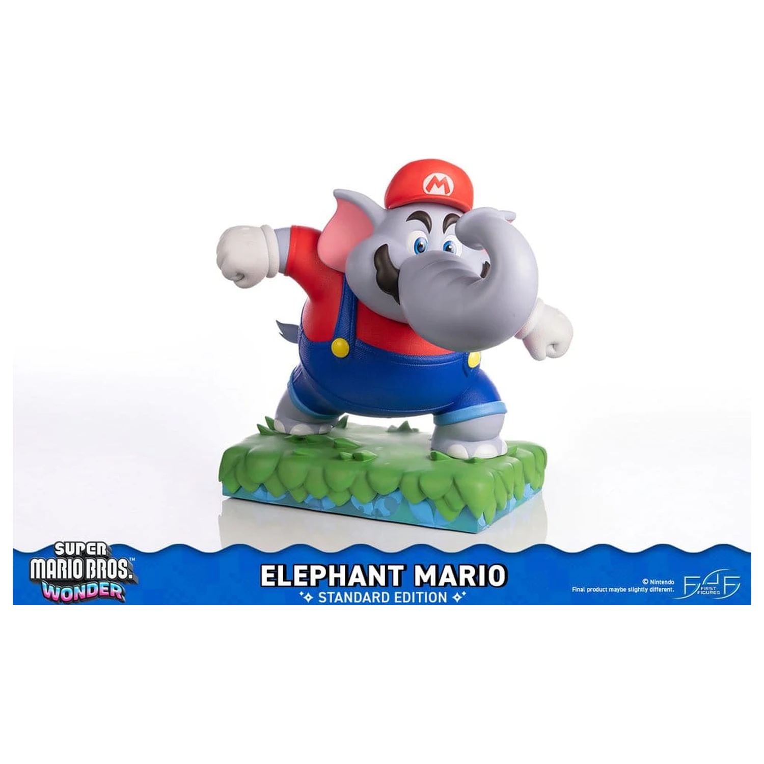 Super Mario Bros. Wonder Harz Statue Elephant Mario Standard Edition 43 cm Produktfoto