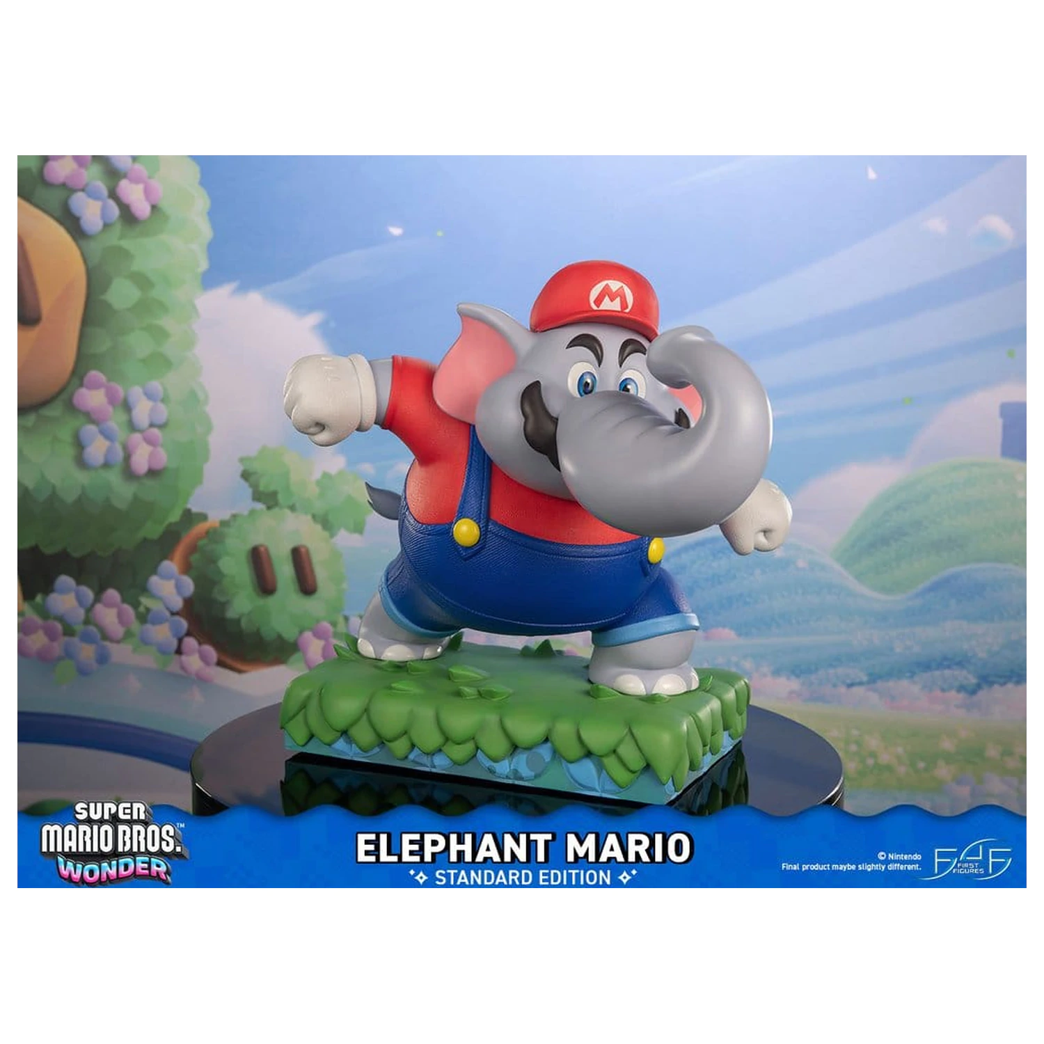 Super Mario Bros. Wonder Harz Statue Elephant Mario Standard Edition 43 cm Produktfoto