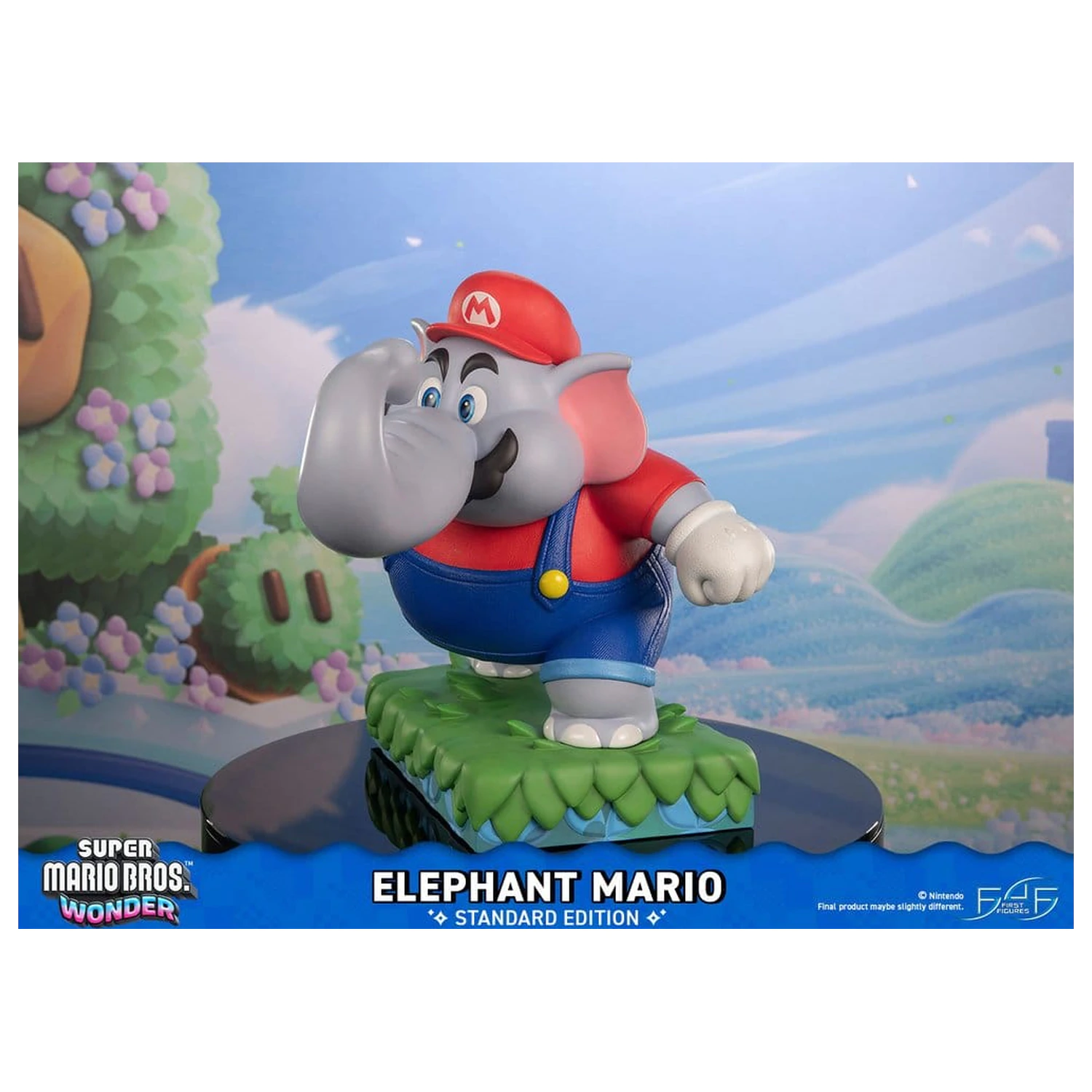 Super Mario Bros. Wonder Harz Statue Elephant Mario Standard Edition 43 cm Produktfoto