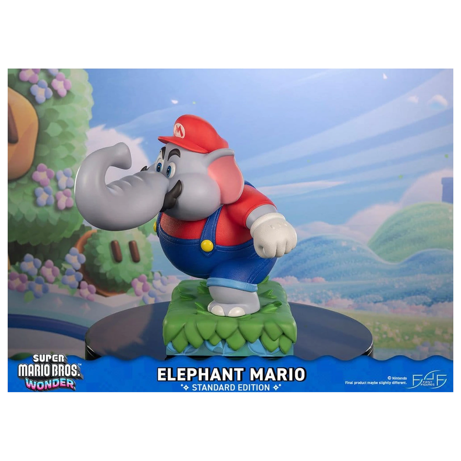 Super Mario Bros. Wonder Harz Statue Elephant Mario Standard Edition 43 cm Produktfoto