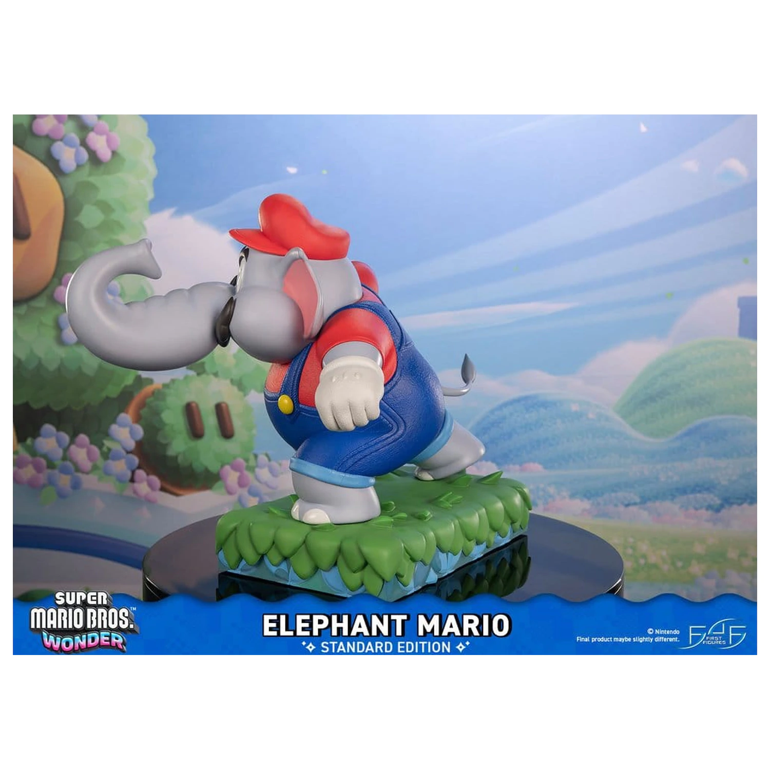 Super Mario Bros. Wonder Harz Statue Elephant Mario Standard Edition 43 cm Produktfoto