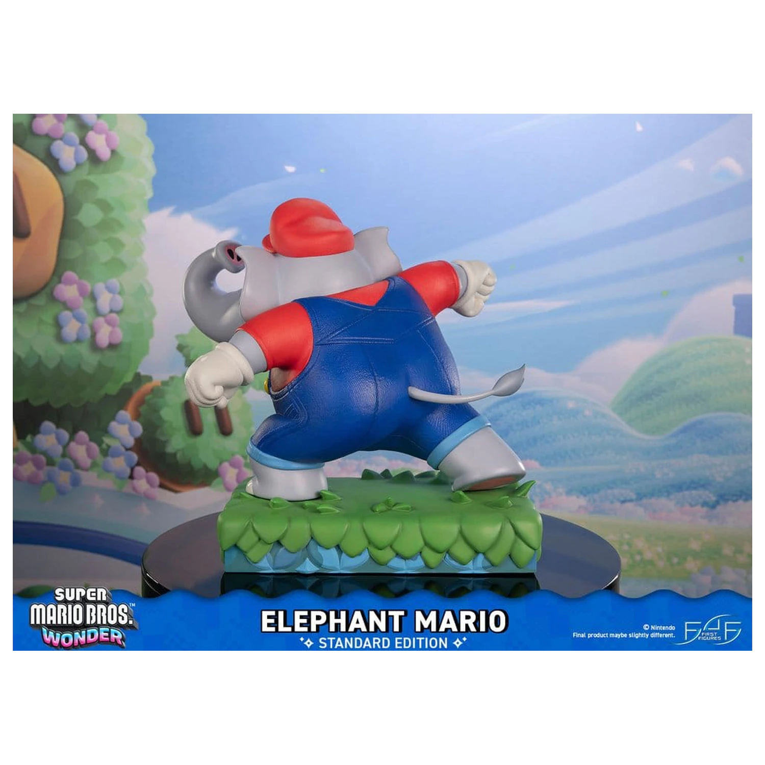Super Mario Bros. Wonder Harz Statue Elephant Mario Standard Edition 43 cm Produktfoto