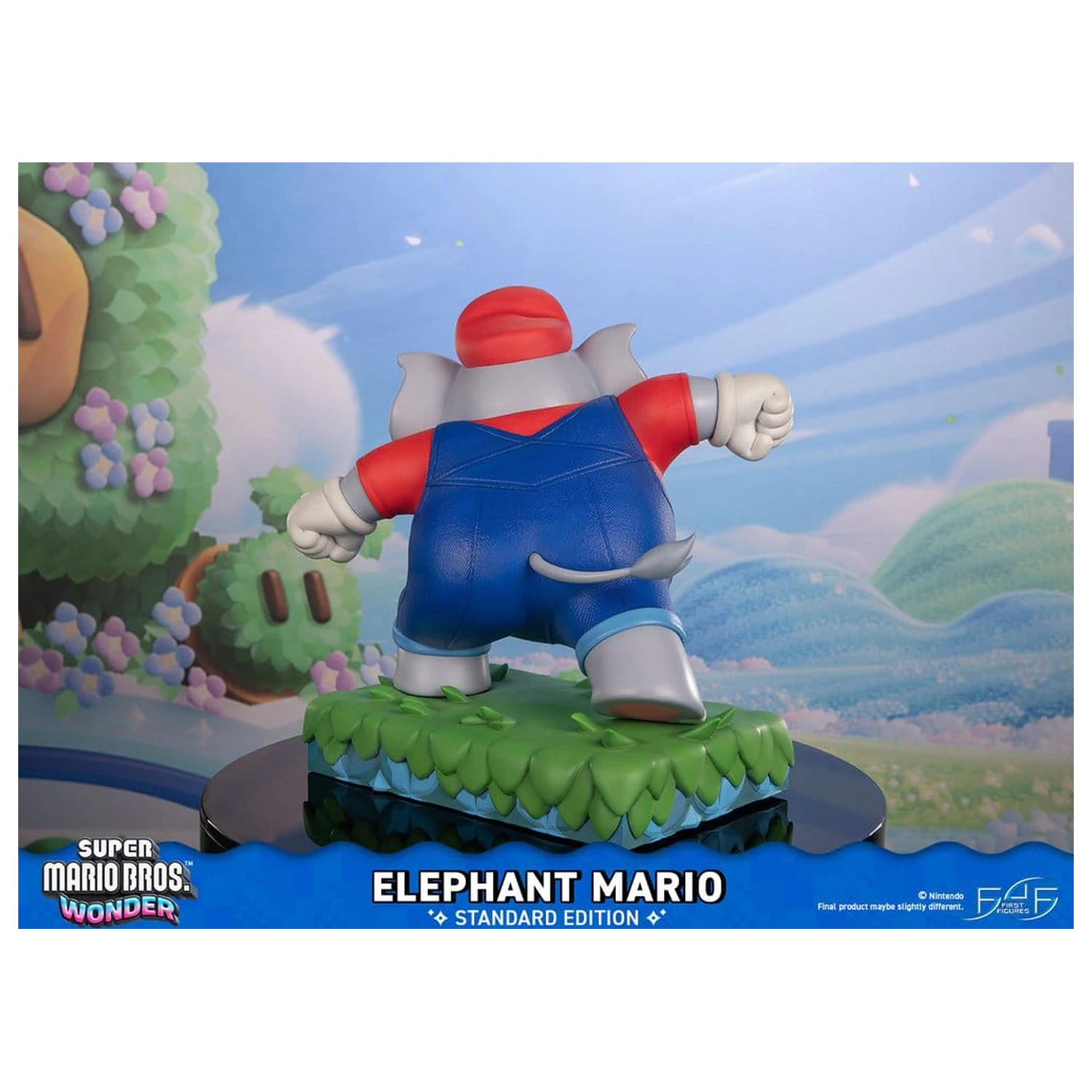 Super Mario Bros. Wonder Harz Statue Elephant Mario Standard Edition 43 cm Produktfoto