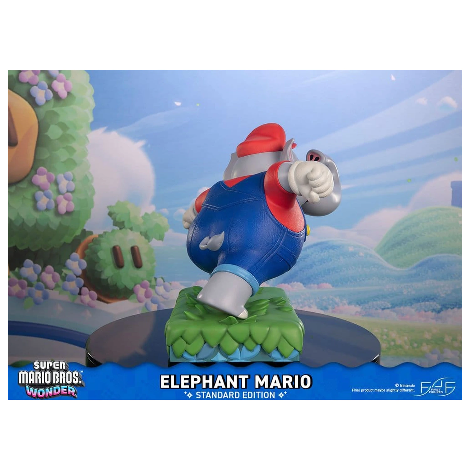 Super Mario Bros. Wonder Harz Statue Elephant Mario Standard Edition 43 cm Produktfoto