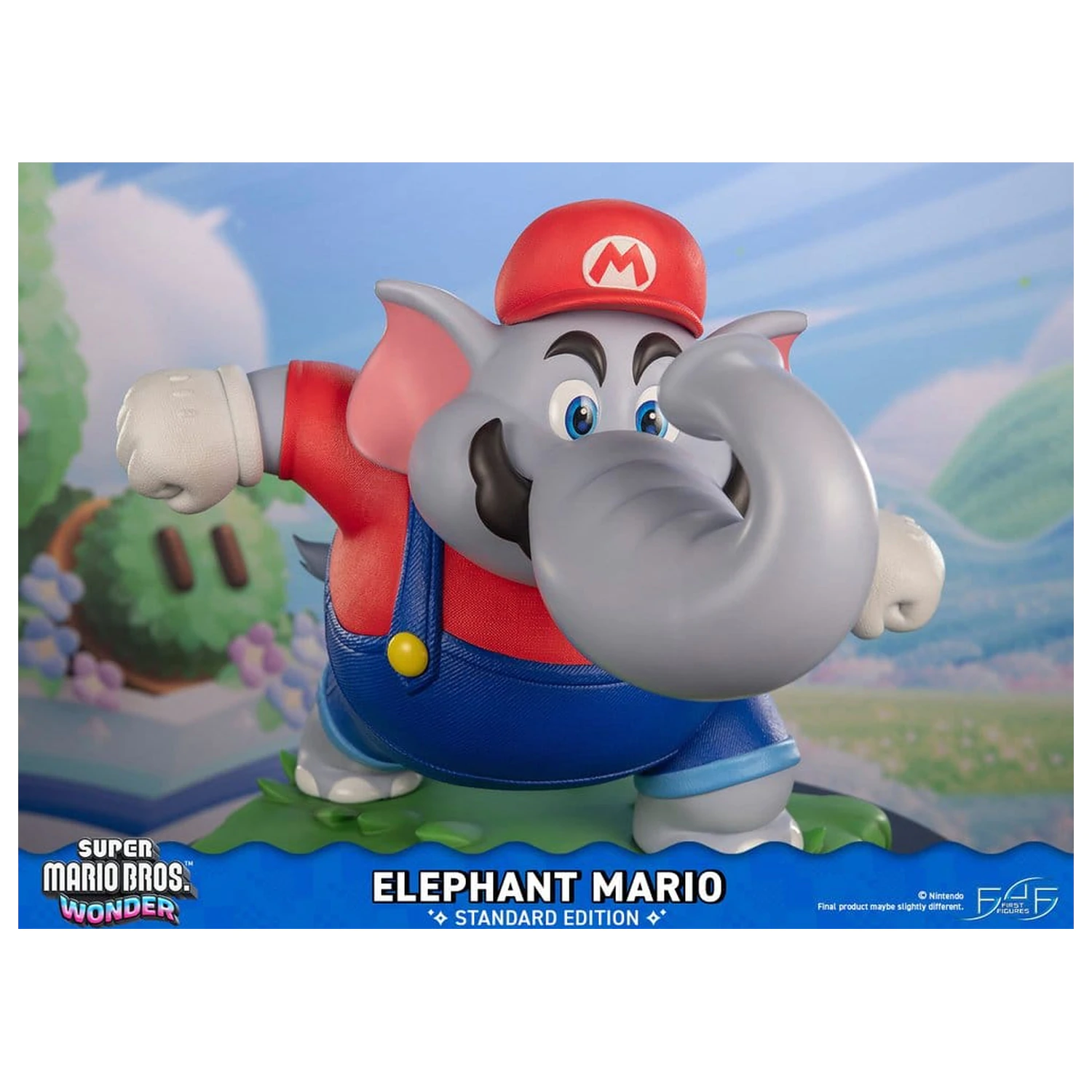 Super Mario Bros. Wonder Harz Statue Elephant Mario Standard Edition 43 cm Produktfoto