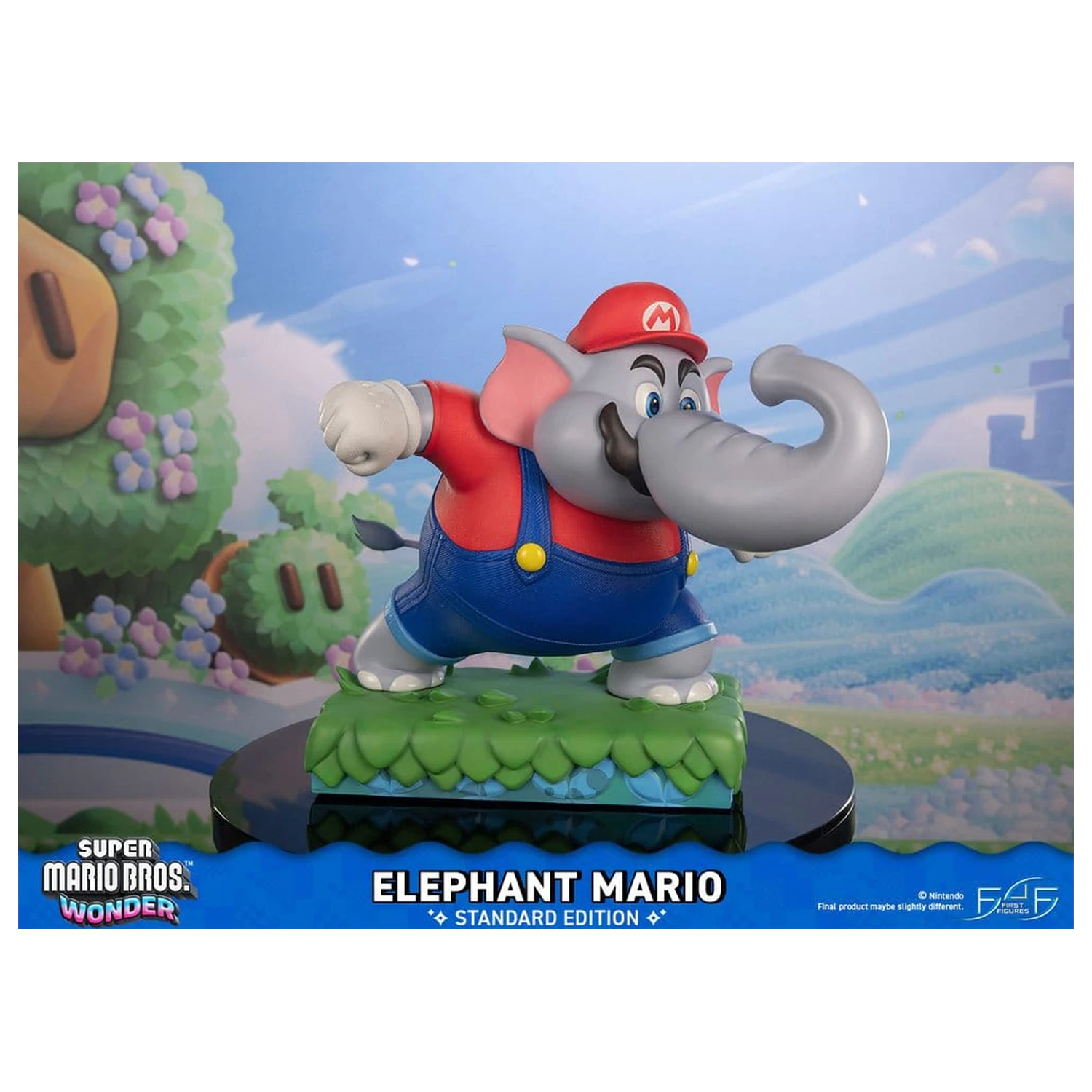 Super Mario Bros. Wonder Harz Statue Elephant Mario Standard Edition 43 cm Produktfoto