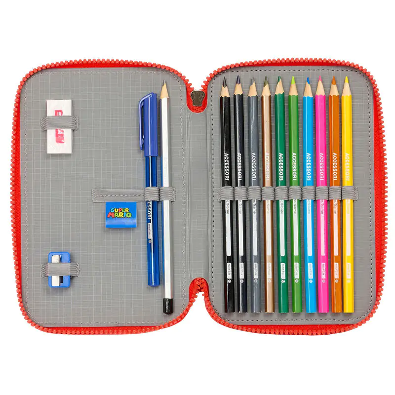 Super Mario Bros World Doppeltes Mäppchen 28St Produktfoto