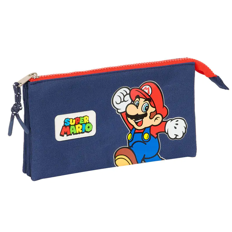 Super Mario Bros World Super Dreifaches Mäppchen Produktfoto