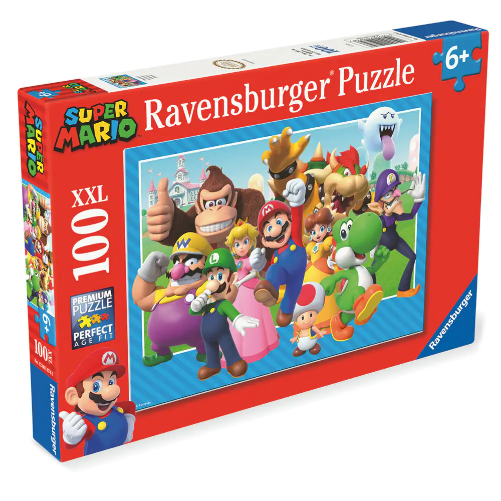 Super Mario Bros XXL Puzzle 100-teilig Produktfoto