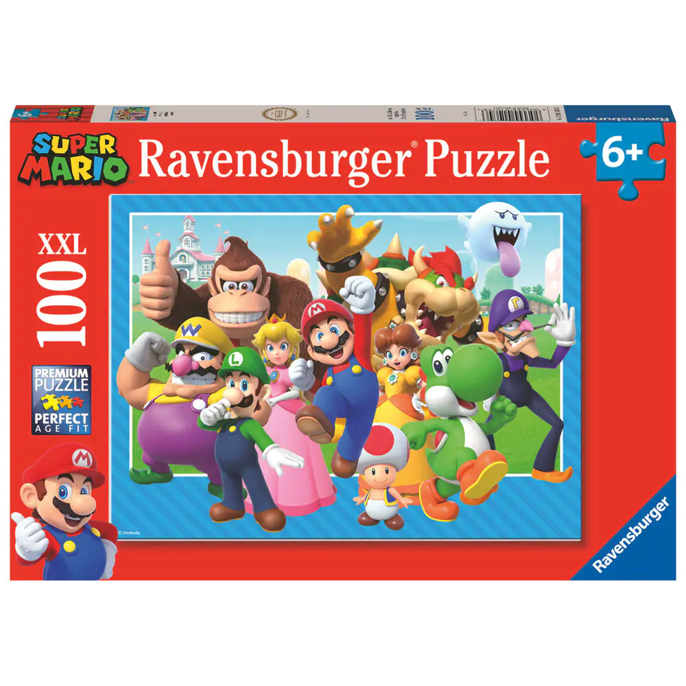 Super Mario Bros XXL Puzzle 100-teilig Produktfoto