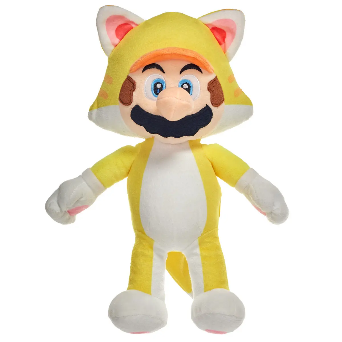 Super Mario Bros Yellow Mario Plüschfigur 30cm Produktfoto