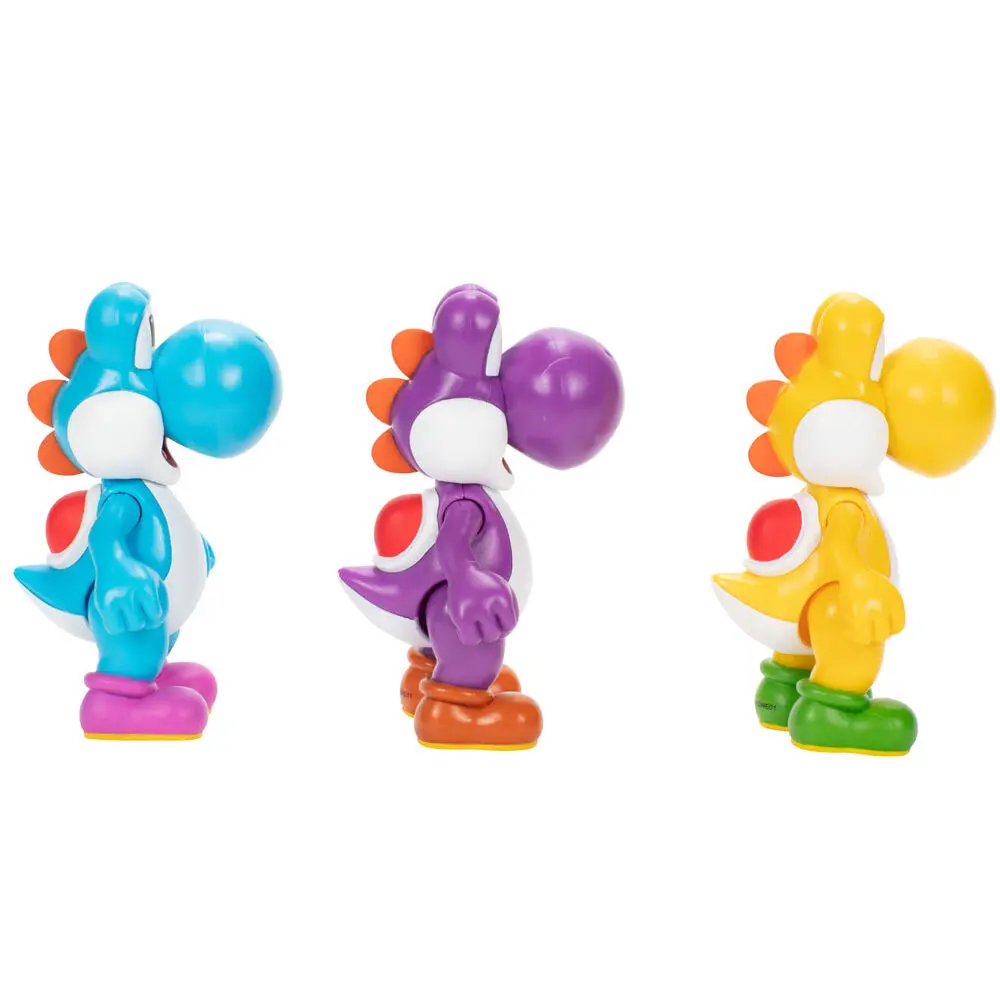 Super Mario Bros Yoshi pack 3 Figuren 10cm Produktfoto
