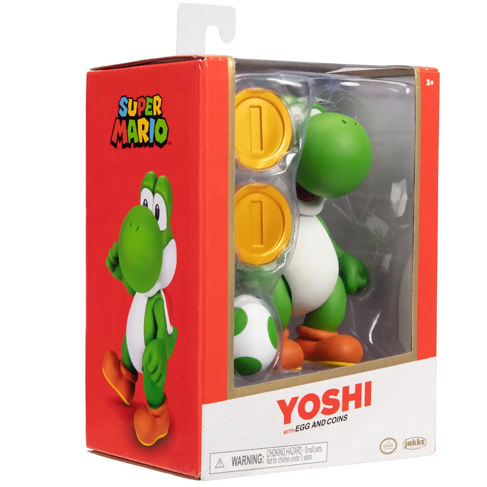Super Mario Bros Yoshi Gold Figur 10cm Produktfoto