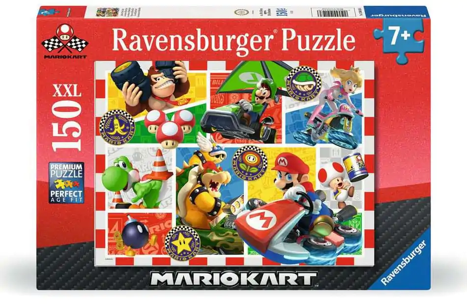 Super Mario Kinderpuzzle XXL Fun mit Mario Kart (150 Teile) Produktfoto