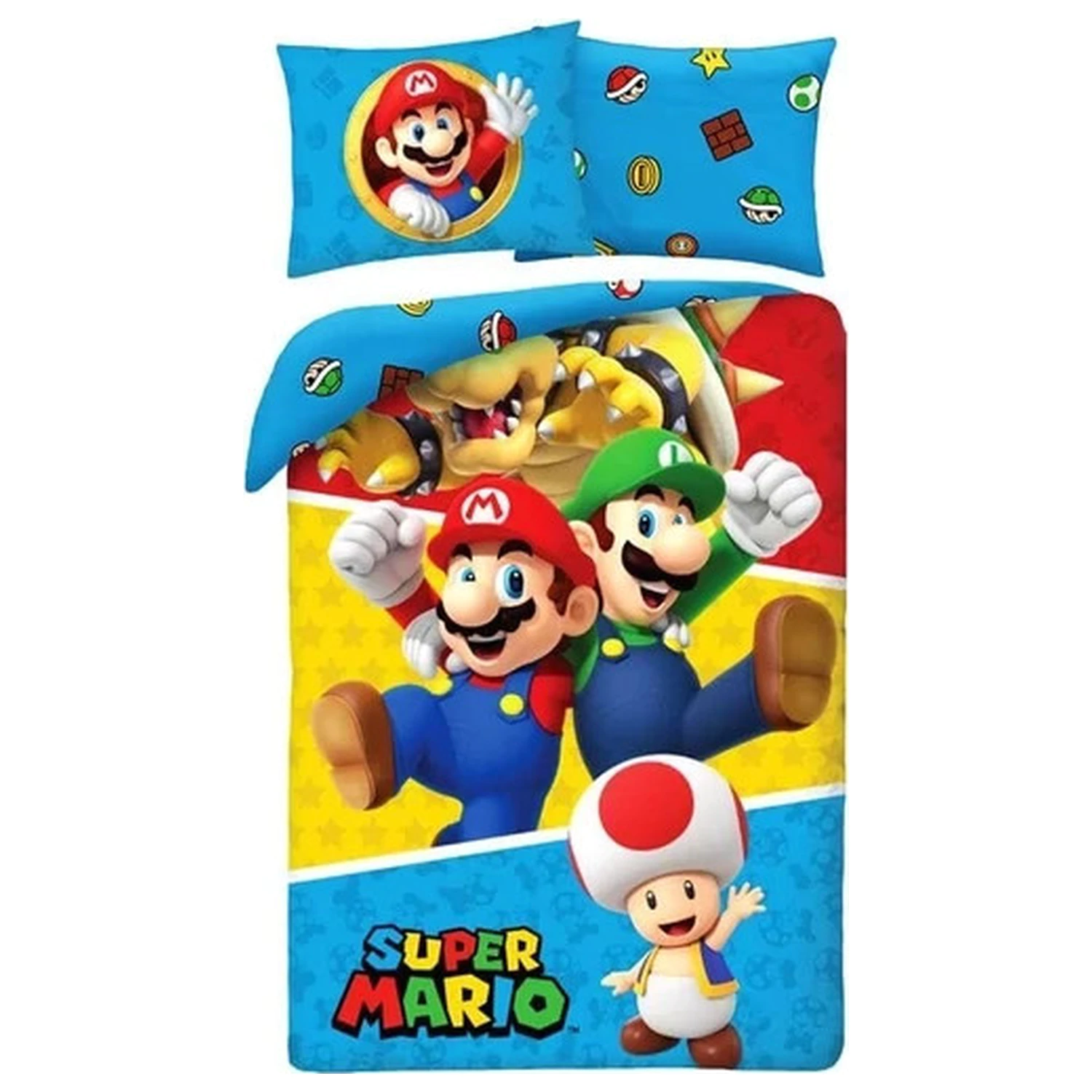 Super Mario Dreamland Bettbezug Produktfoto