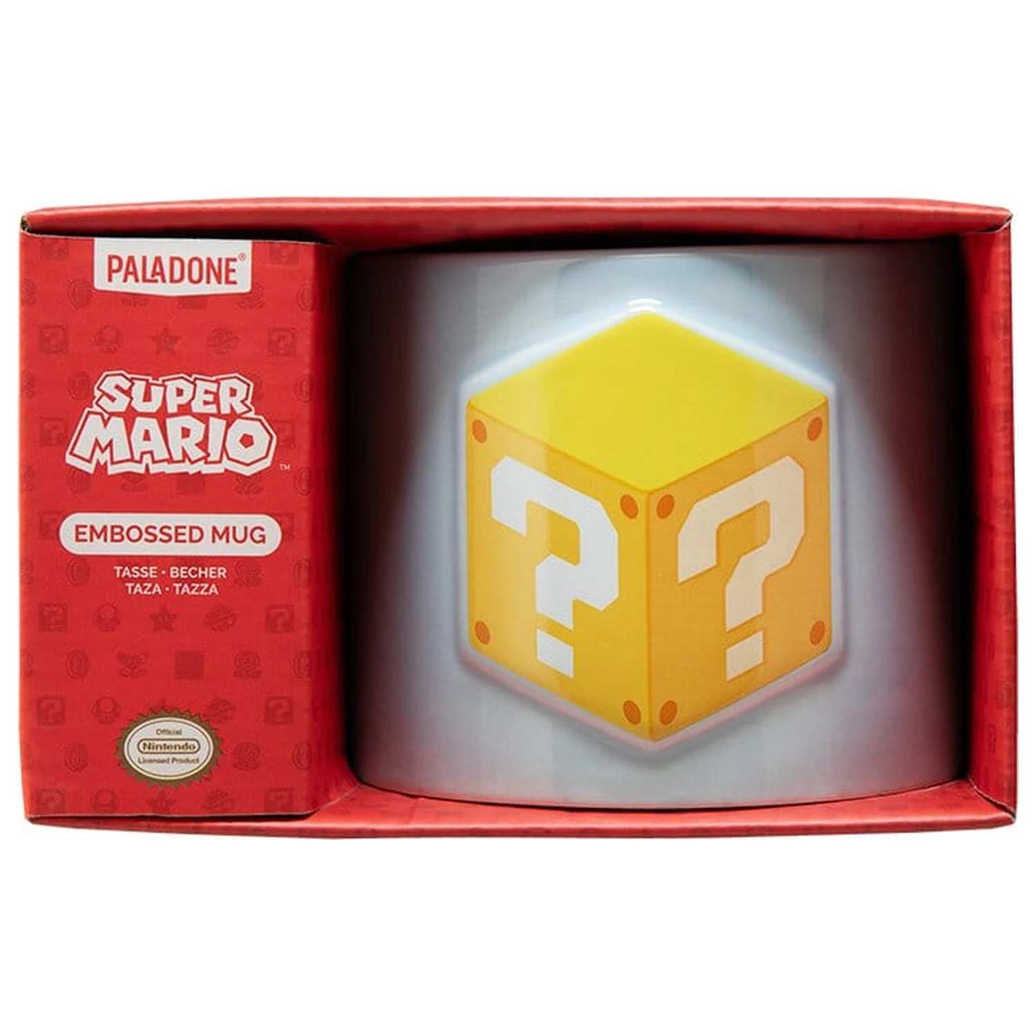 Super Mario Tasse Geprägt Produktfoto