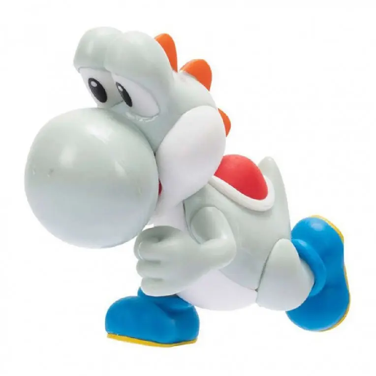 Super Mario Figur White Yoshi 6cm Produktfoto