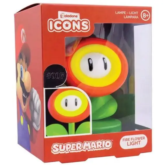 Super Mario Icon Lampe Fire Flower (V2) Produktfoto