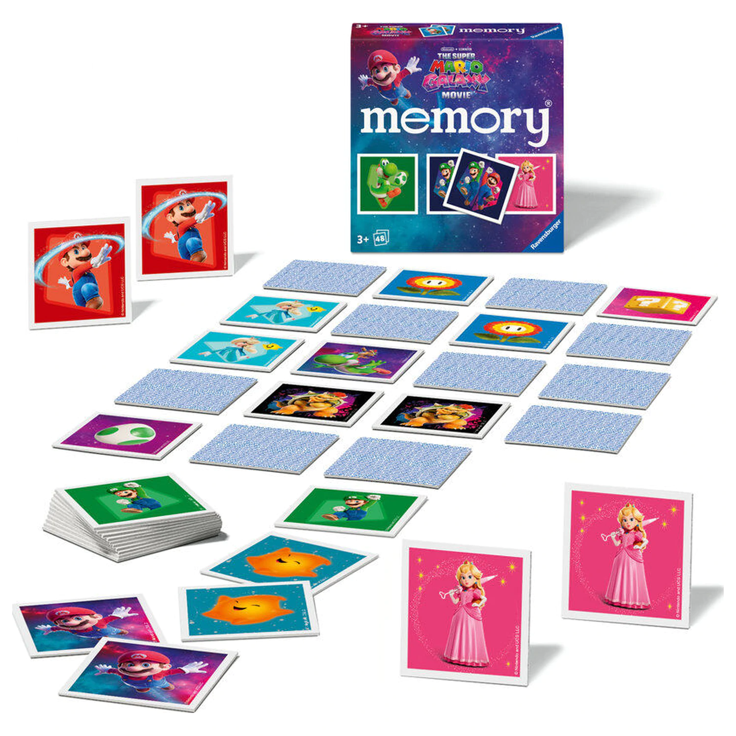 Super Mario Galaxy Taschen-Memory-Spiel Produktfoto