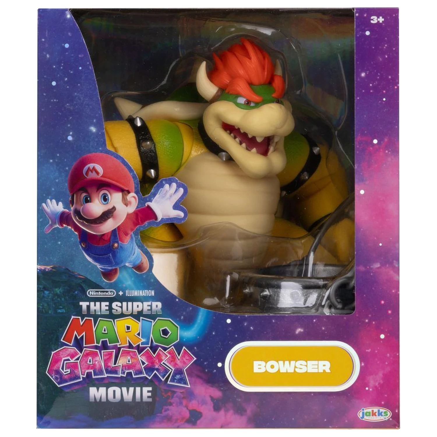 Super Mario Galaxy Movie Bowser Figur 13cm Produktfoto