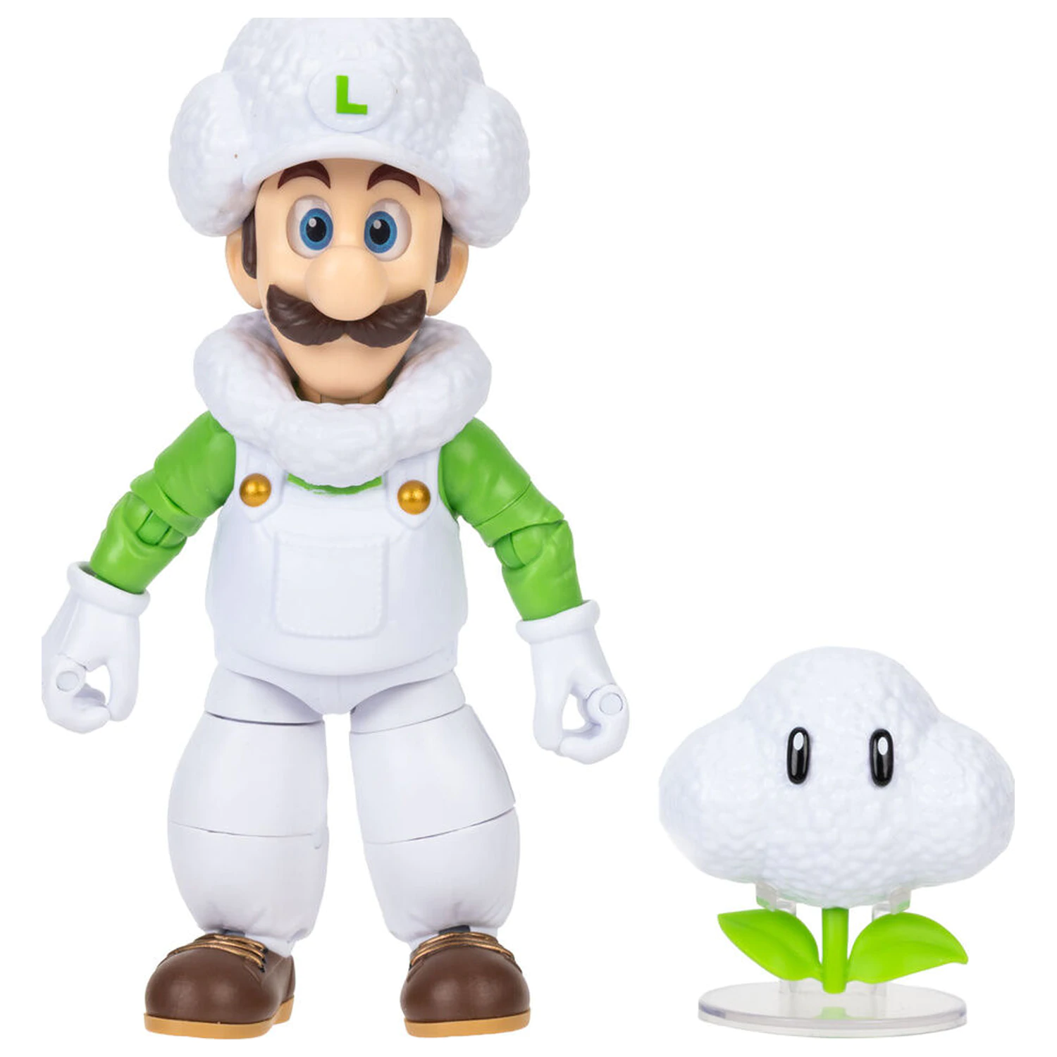 Super Mario Galaxy Movie Cloud Luigi Figur 13cm Produktfoto