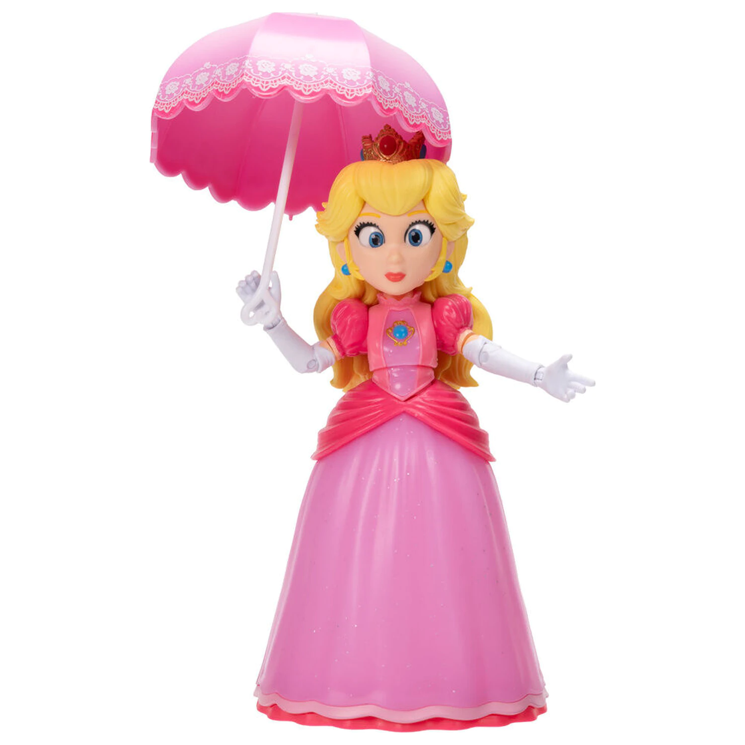 Super Mario Galaxy Movie Peach Figur 13cm Produktfoto