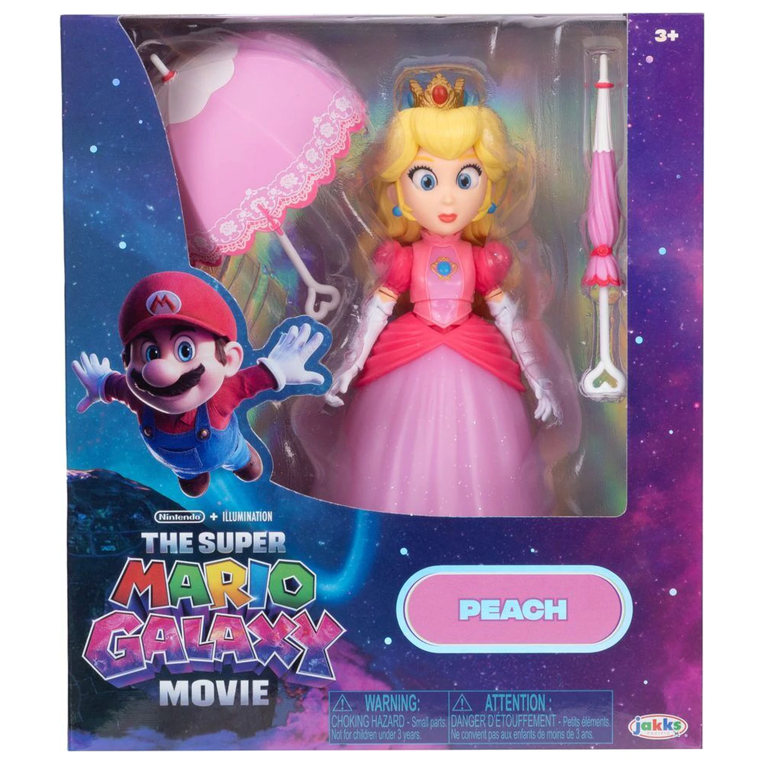 Super Mario Galaxy Movie Peach Figur 13cm Produktfoto