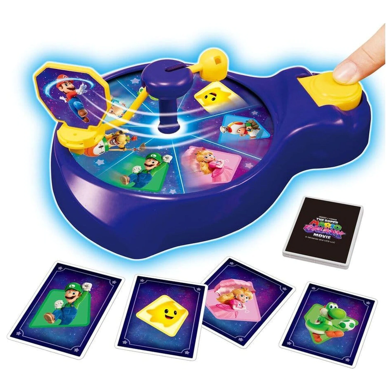 Super Mario Spiel Galaxy Movie Spin'n Match Produktfoto