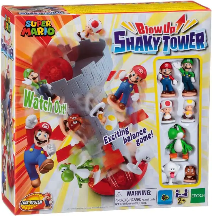 Super Mario Spiel Blow Up! Shaky Tower Produktfoto