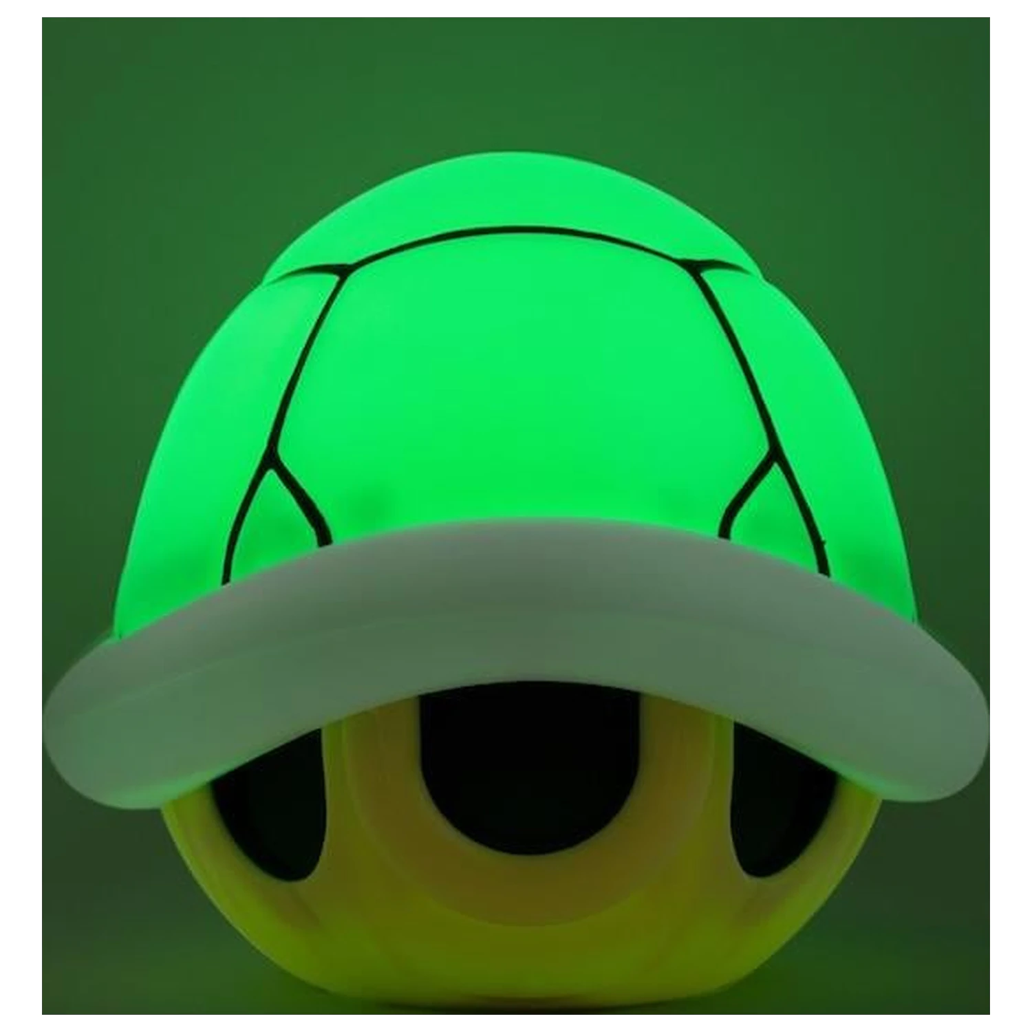 Super Mario Green Shell Dekoleuchte mit Sound 15cm Produktfoto